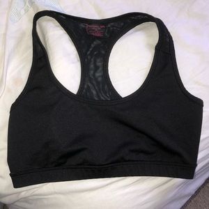 Black Sports Bra